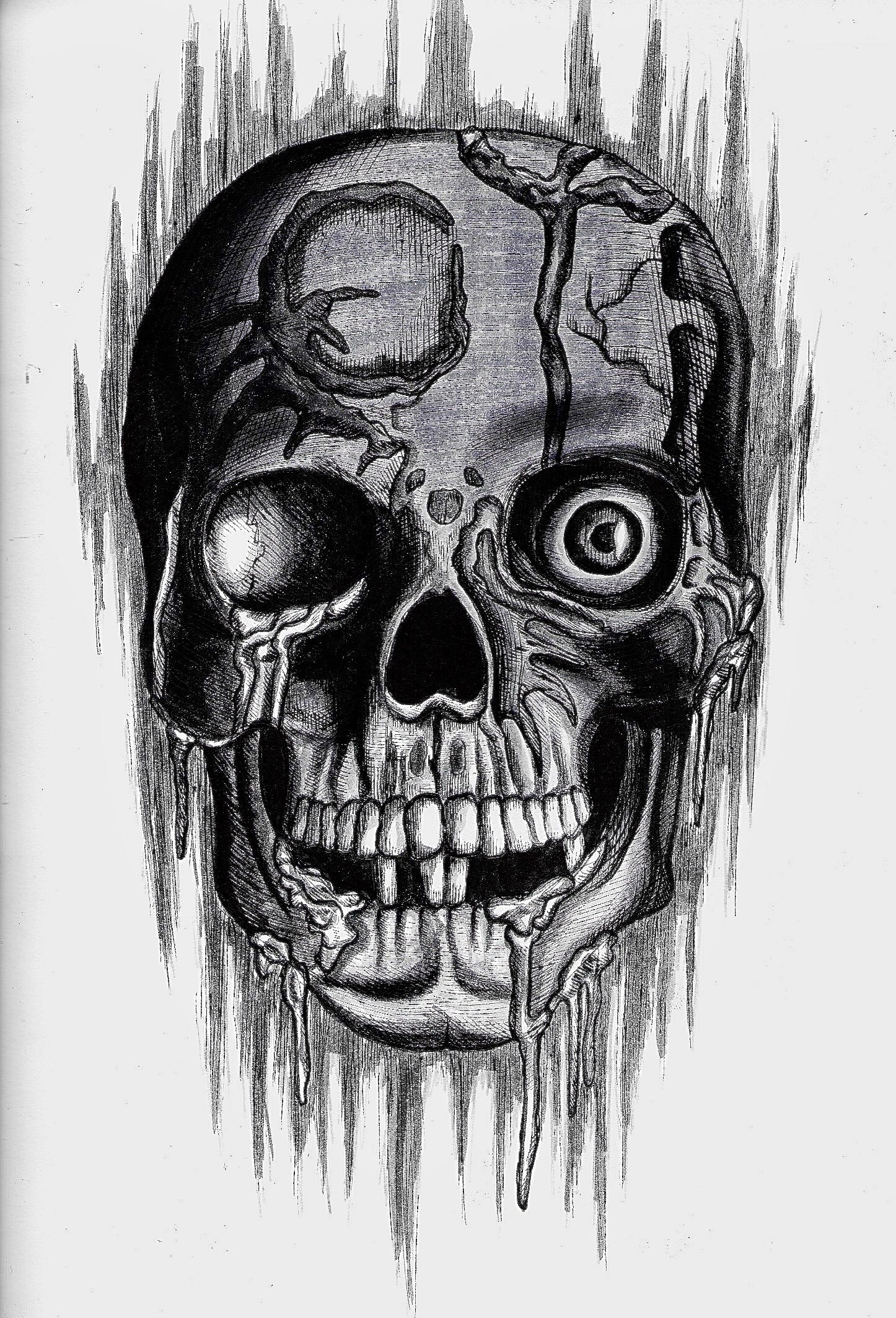 Dark Skull - Print